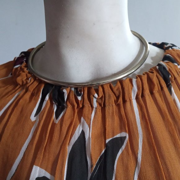 Recommended by Trinny ZARA Knee Length Quirky Print Cocktail Dress XS - Picture 3 of 5